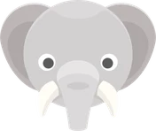 Elephant, the Brain Academy mascot